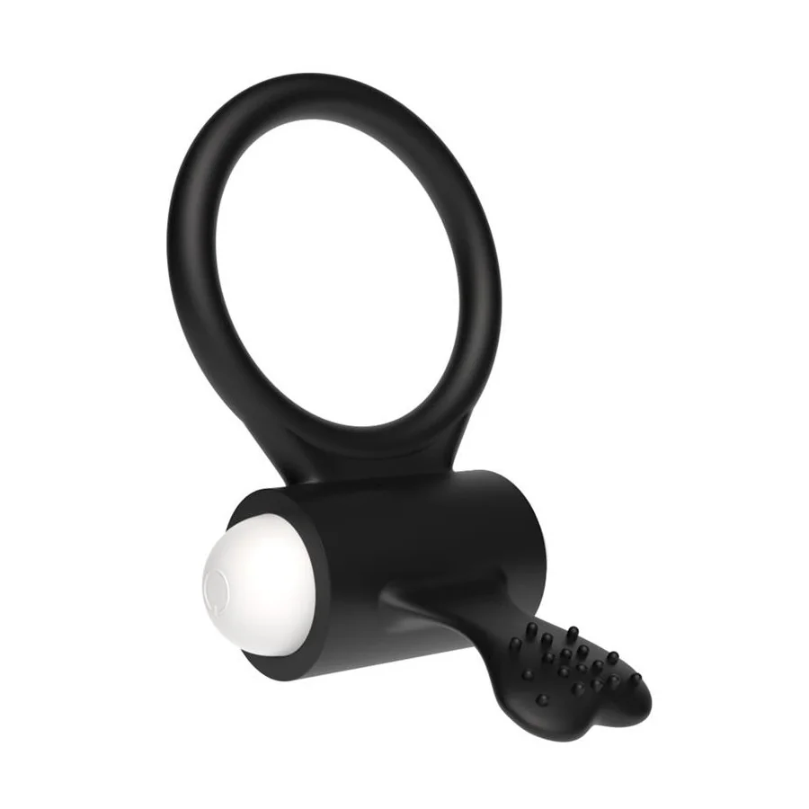 Anillo Vibrador Power Clit Negro