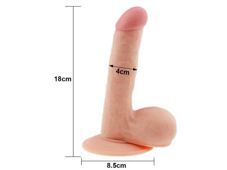 Dildo The Ultra Soft Dude 75 Natural