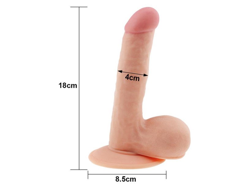 Dildo The Ultra Soft Dude 75 Natural