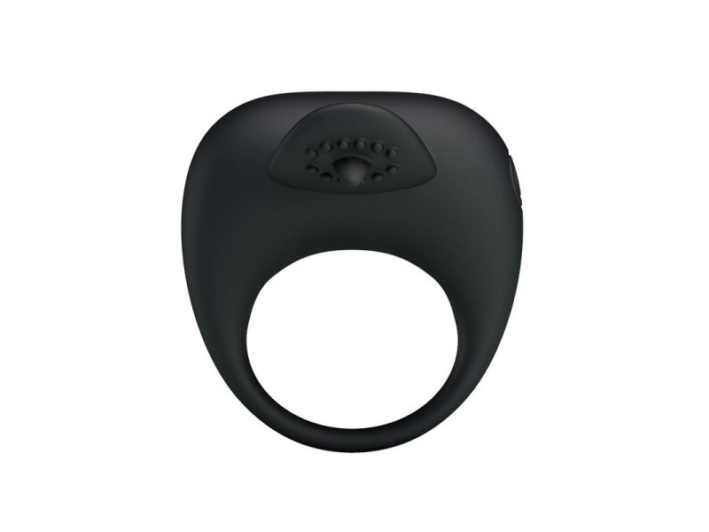 Pretty Love Anillo Vibrador Tonguo Negro