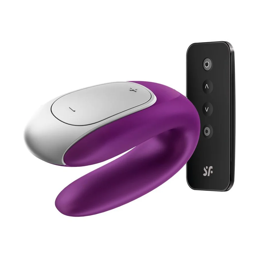 Double Fun Vibrador para Parejas con APP y Control Remoto Violeta