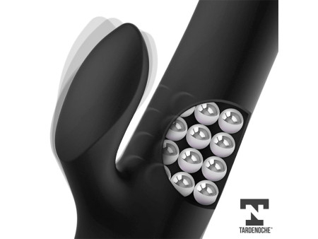 Squidy Vibrador Funcion de Movimiento Up and Down y Bolas Rotadoras USB Silicona