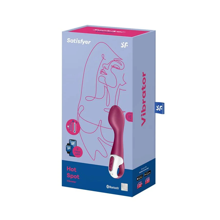 Hot Spot Vibrador con Funcion de Calor Punto G USB