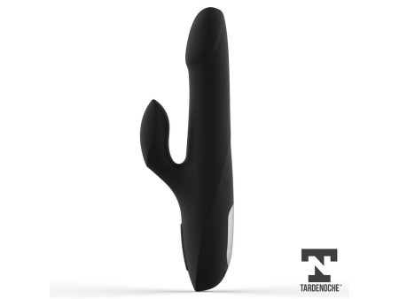 Squidy Vibrador Funcion de Movimiento Up and Down y Bolas Rotadoras USB Silicona