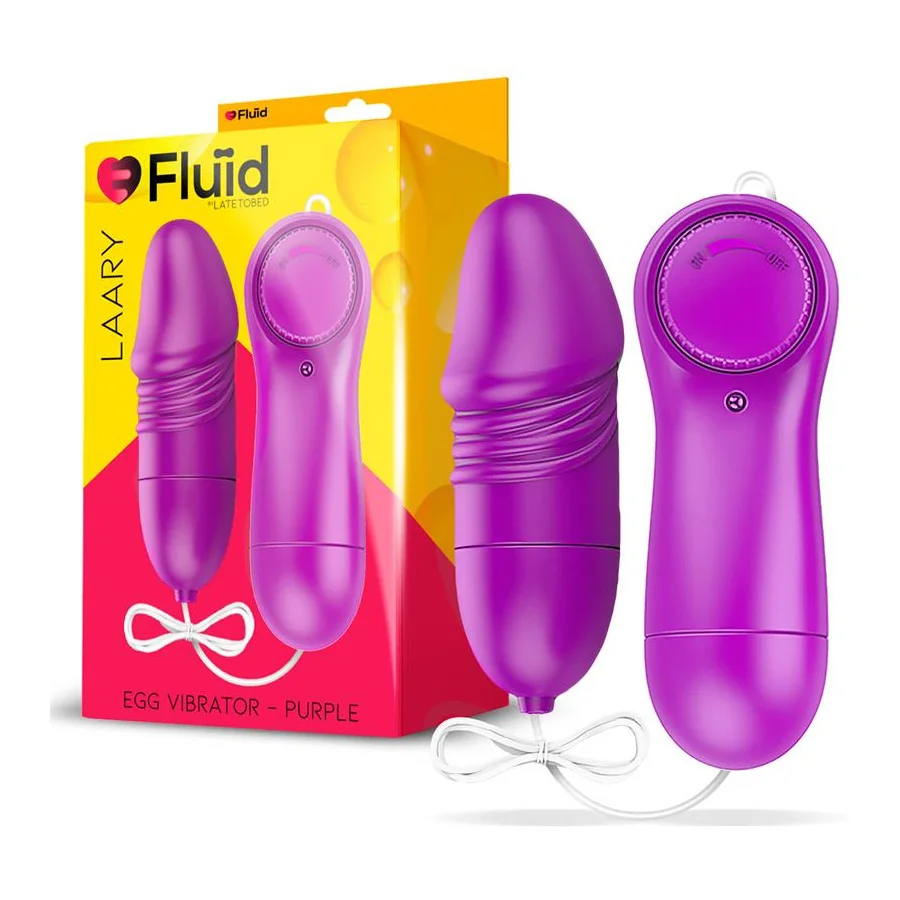 Laary Huevo Vibrador Multi Velocidad Control Remoto Purpur