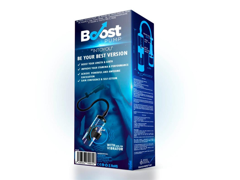 Bomba Manual para el Pene con Accesorio de Vibracion PSX06