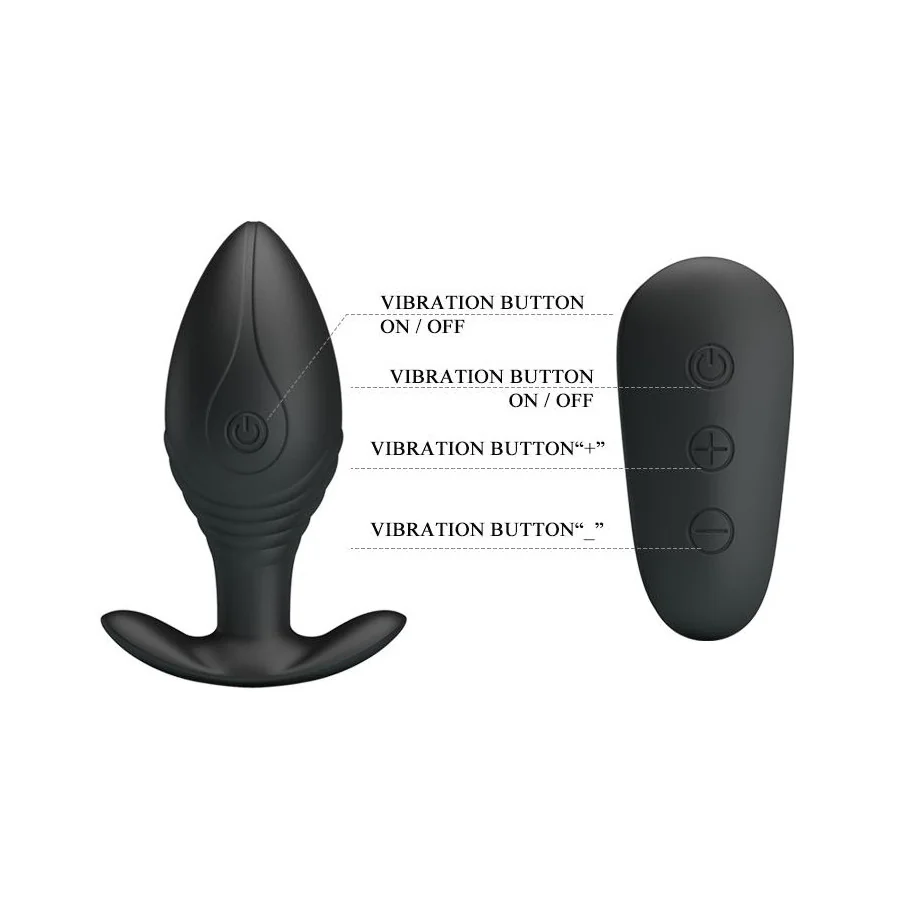 Regina Royal Plug Anal con Control Remoto USB