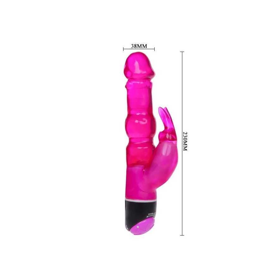 Baile Vibrador Naughty Bunny Color Rosa