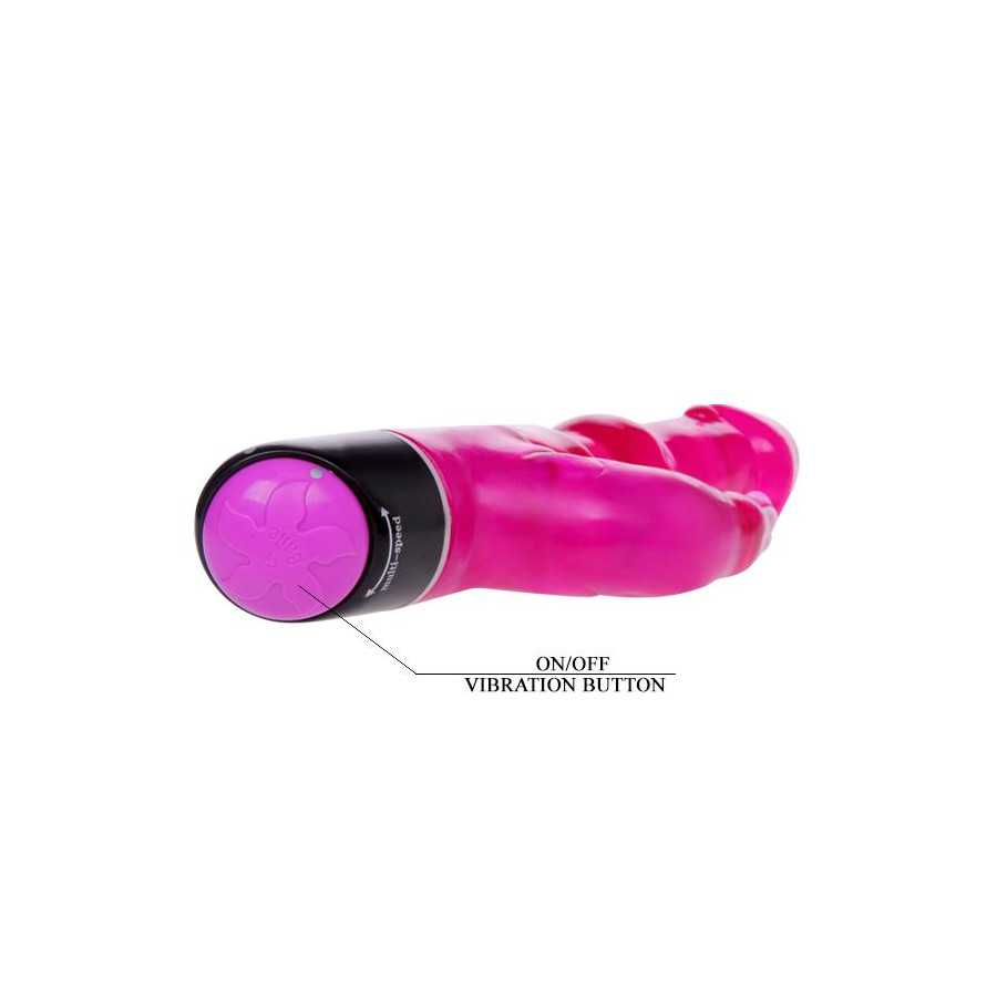 Baile Vibrador Naughty Bunny Color Rosa