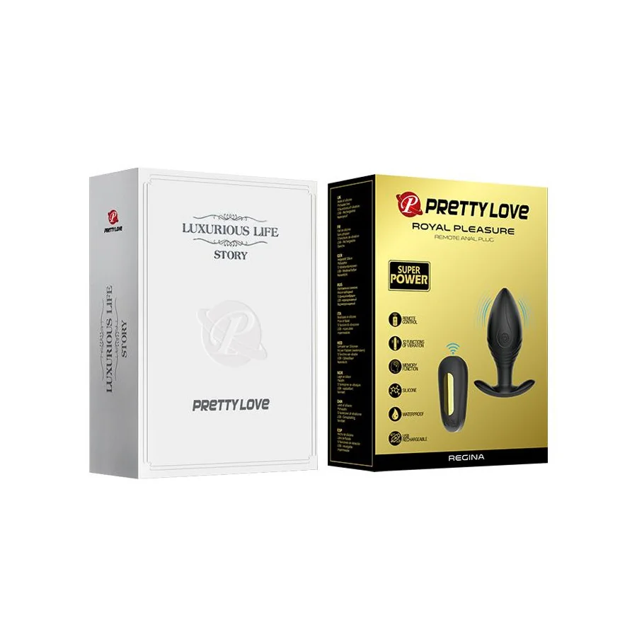 Regina Royal Plug Anal con Control Remoto USB