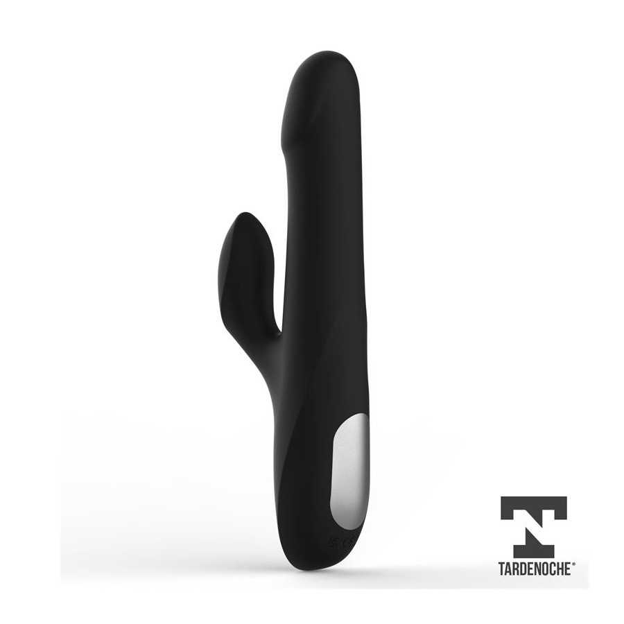 Squidy Vibrador Funcion de Movimiento Up and Down y Bolas Rotadoras USB Silicona