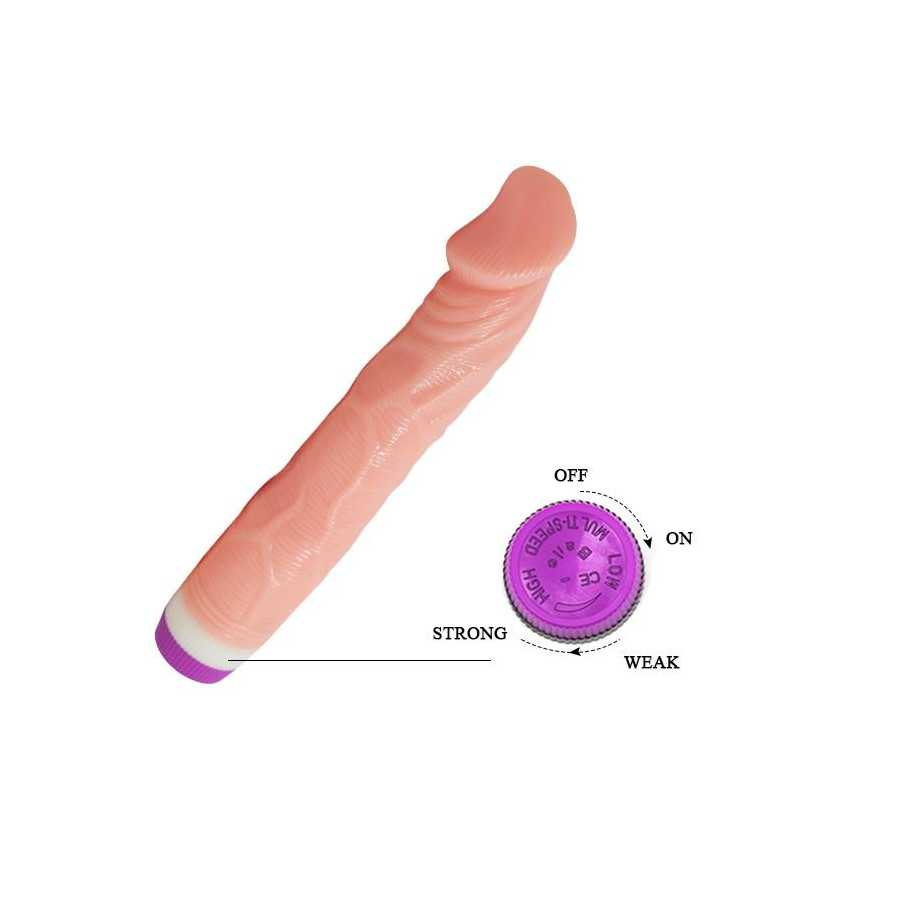 Vibrador Color Natural 22 cm