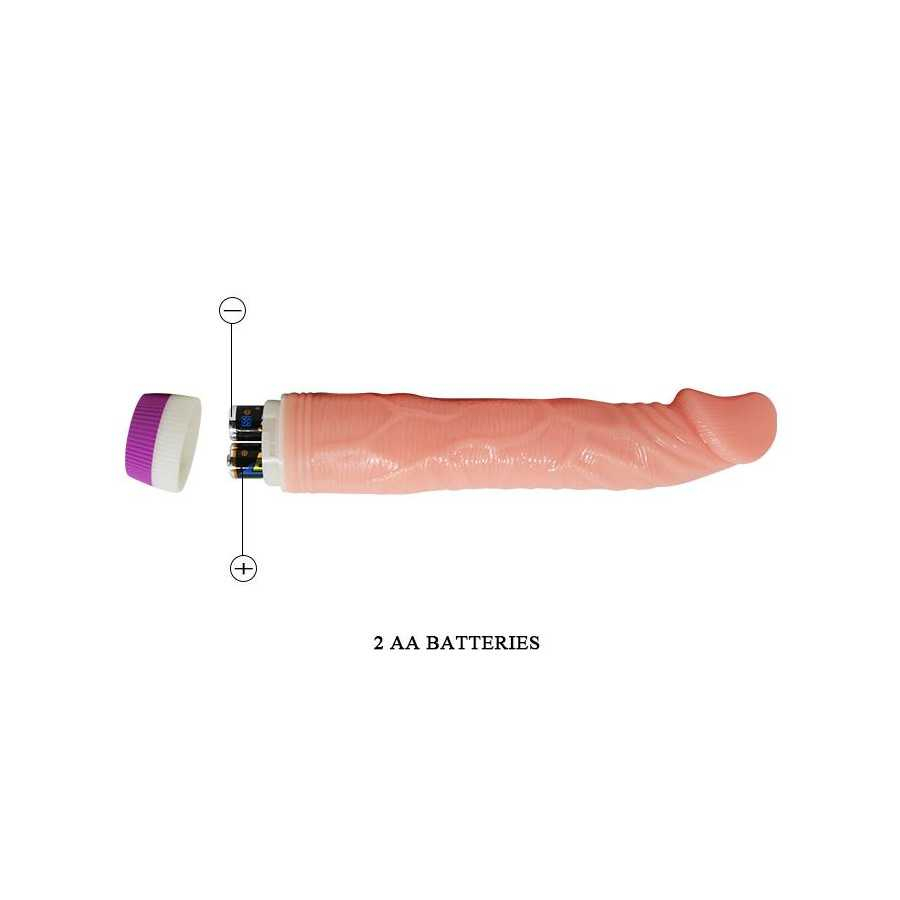 Vibrador Color Natural 22 cm