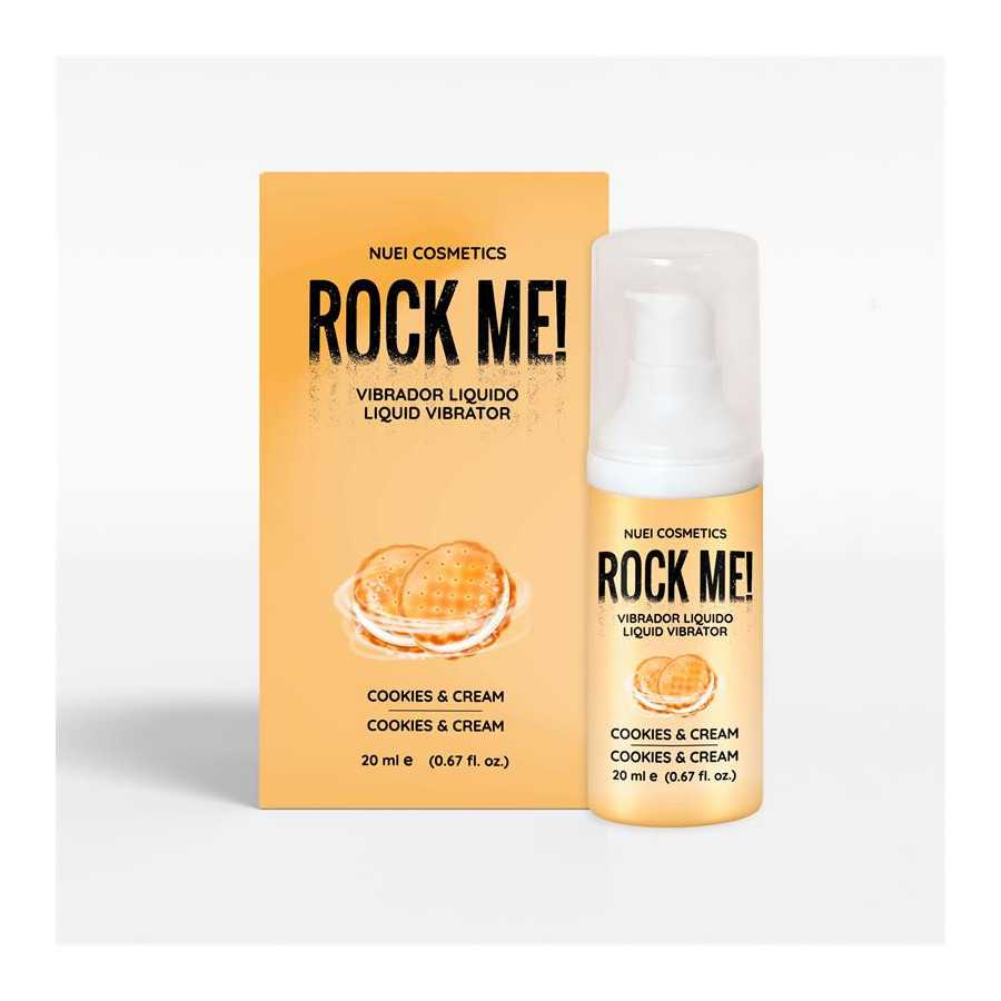 Rock Me Vibrador Liquido Cookies and Cream 20 ml