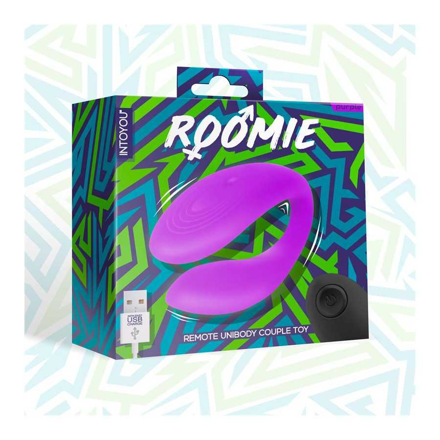 Roomie Vibrador para Parejas Silicona Liquida Unibody Control Remoto USB