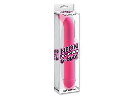 Neon Vibrador Luv Touch Punto G Rosa Neon Vibrador Luv Touch Punto G Rosa