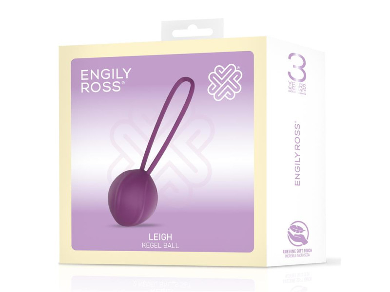 Leigh Bola Kegel Silicona Purpura