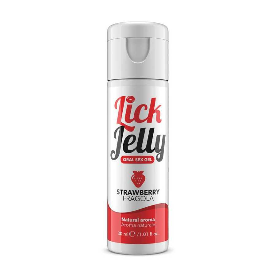 Lick Jelly Lubricante Comestible Base Agua Fresa 30 ml