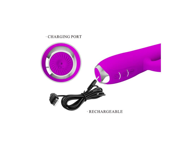 Gloria Vibrador con Lengua USB