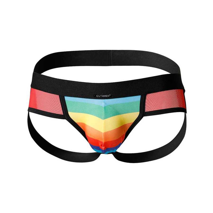 C4M13 Suspensorio Jockstrap Arcoiris Rainbow