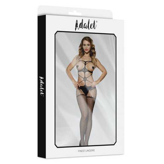 Kiara Bodystocking de Rejilla Abierto