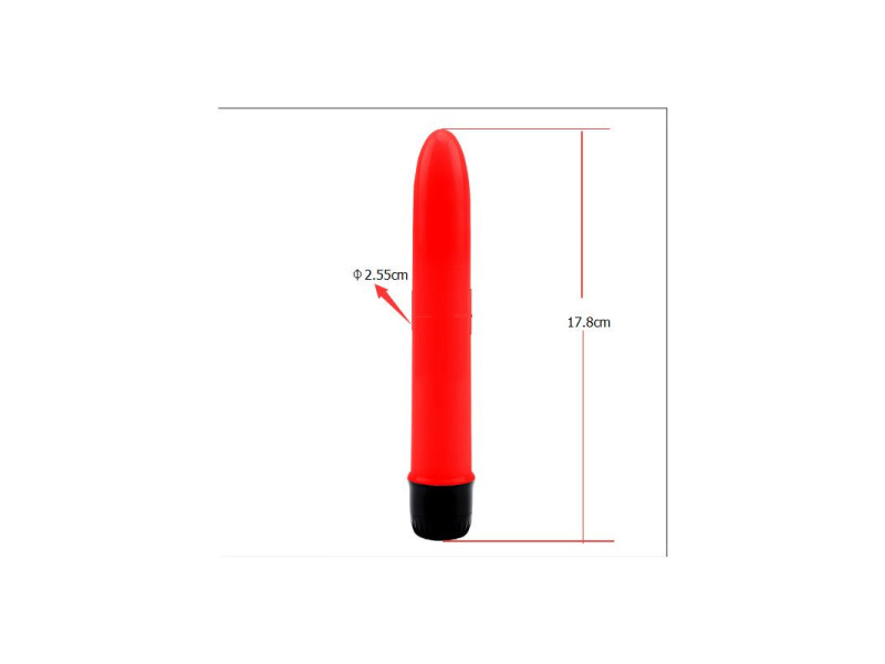 Kit Dildo y Vibrador Hers Dildo Kit Rojo