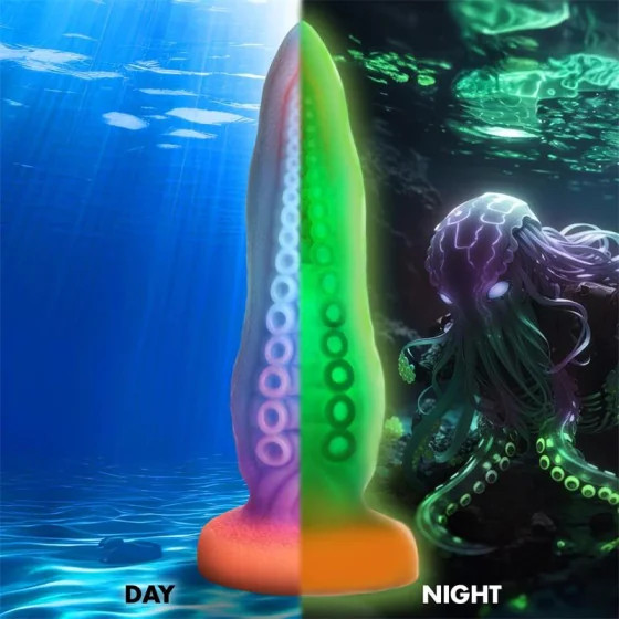 Dildo Tentaculo Brilla en la Oscuridad Dildo Tentaculo Brilla en la Oscuridad