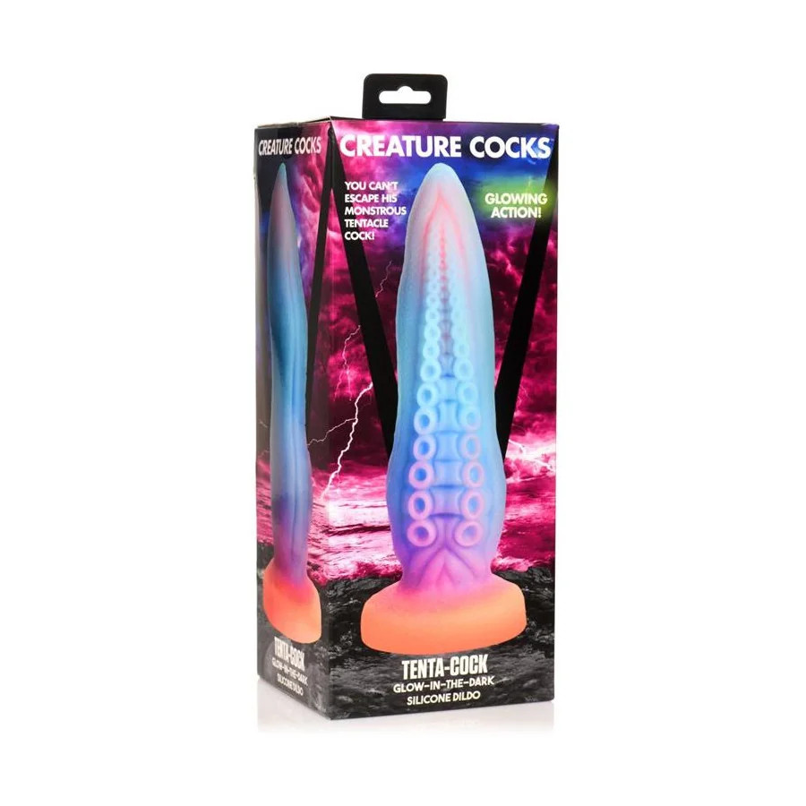 Dildo Tentaculo Brilla en la Oscuridad