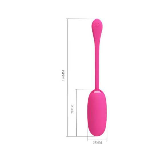 Huevo Vibrador Julius USB Silicona Rosa