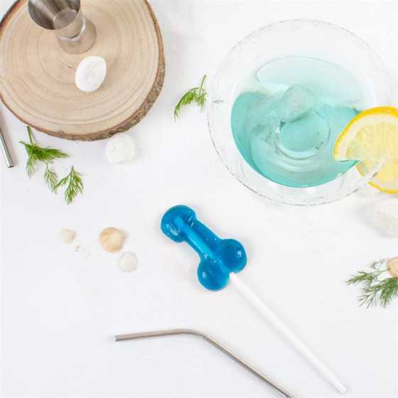 Piruleta de Pene Sabor Gin Tonic con Alcohol