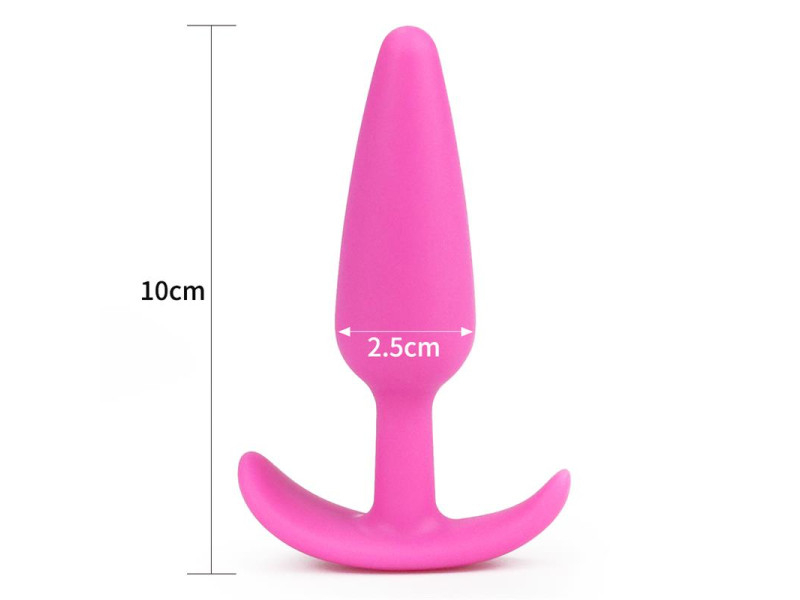 Plug Anal Lure Me Talla S Rosa