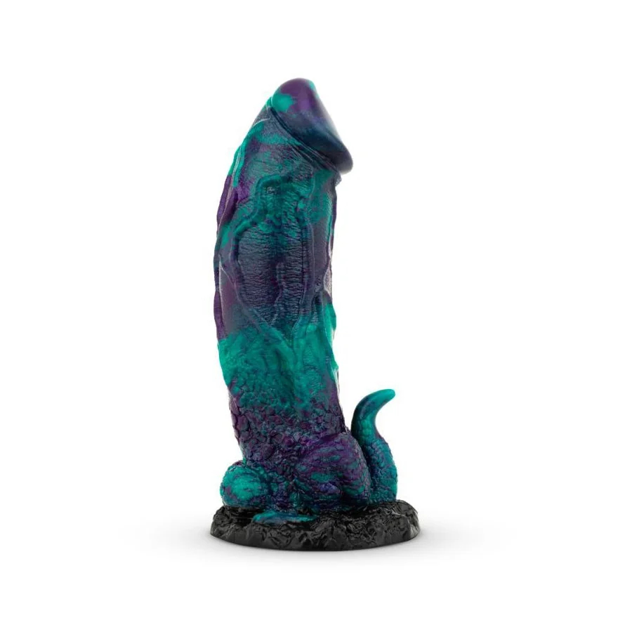 Dildo Dragonfly Purpura y Verde 226 cm 89