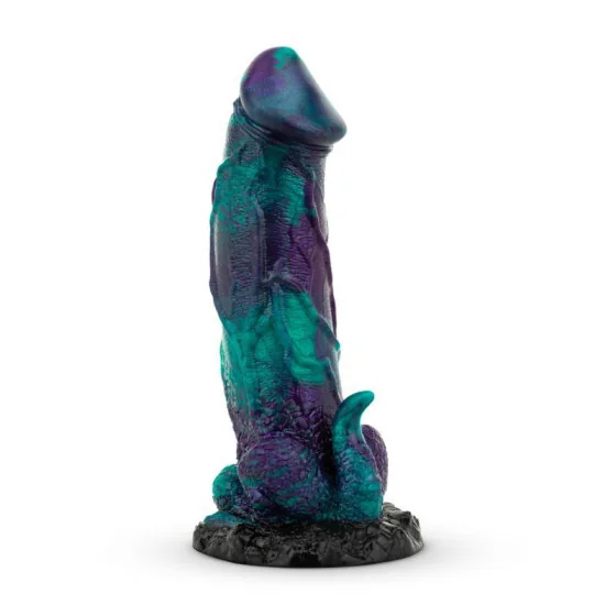 Dildo Dragonfly Purpura y Verde 226 cm 89