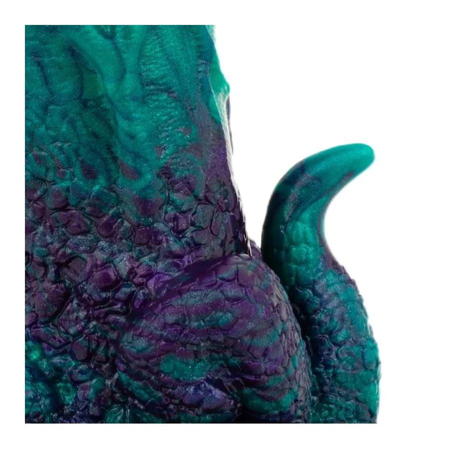 Dildo Dragonfly Purpura y Verde 226 cm 89