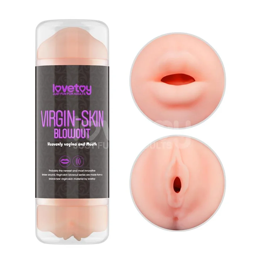 Masturbador Masculino Virgin skin Vagina y Boca Masturbador Masculino Virgin skin Vagina y Boca
