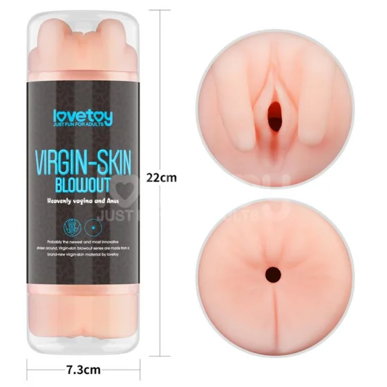 Masturbador Masculino Virgin skin Vagina y Ano