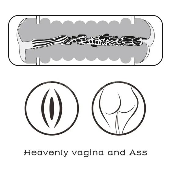 Masturbador Masculino Virgin skin Vagina y Ano