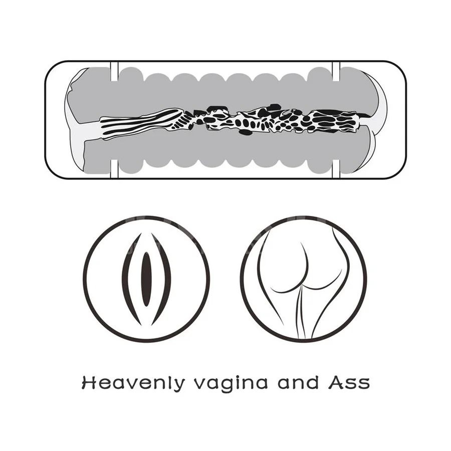 Masturbador Masculino Virgin skin Vagina y Ano