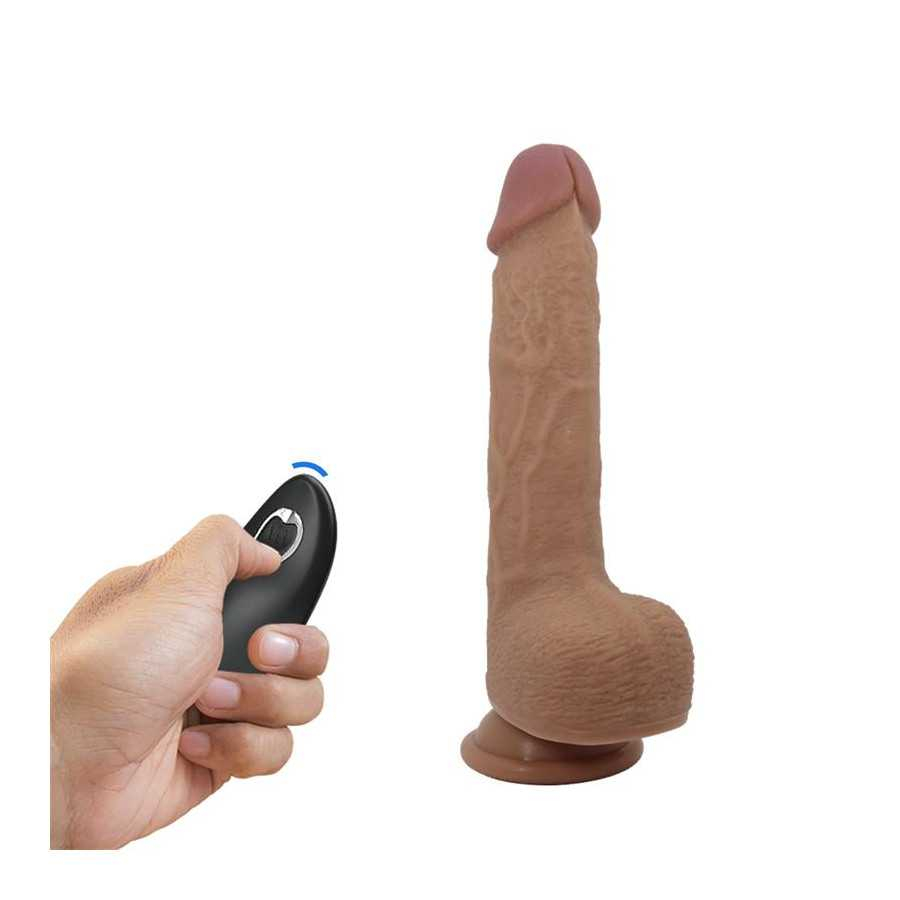 Tommy Dildo Realista con Vibracion y Thrusting con Contorl Remoto