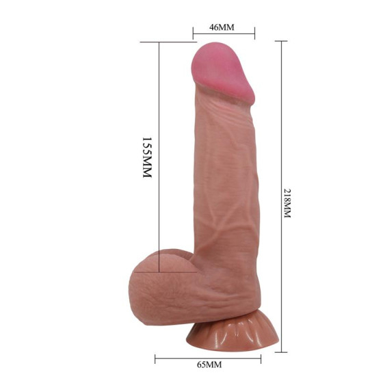 Dildo Realista Piel Deslizante 218 cm