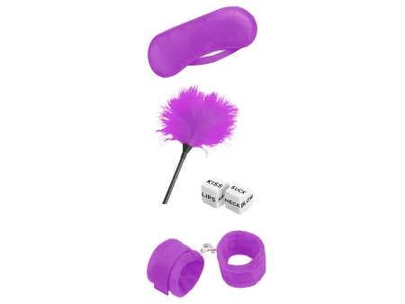 Set de Bondage para Principiantes Starters 4 Piezas Purpura