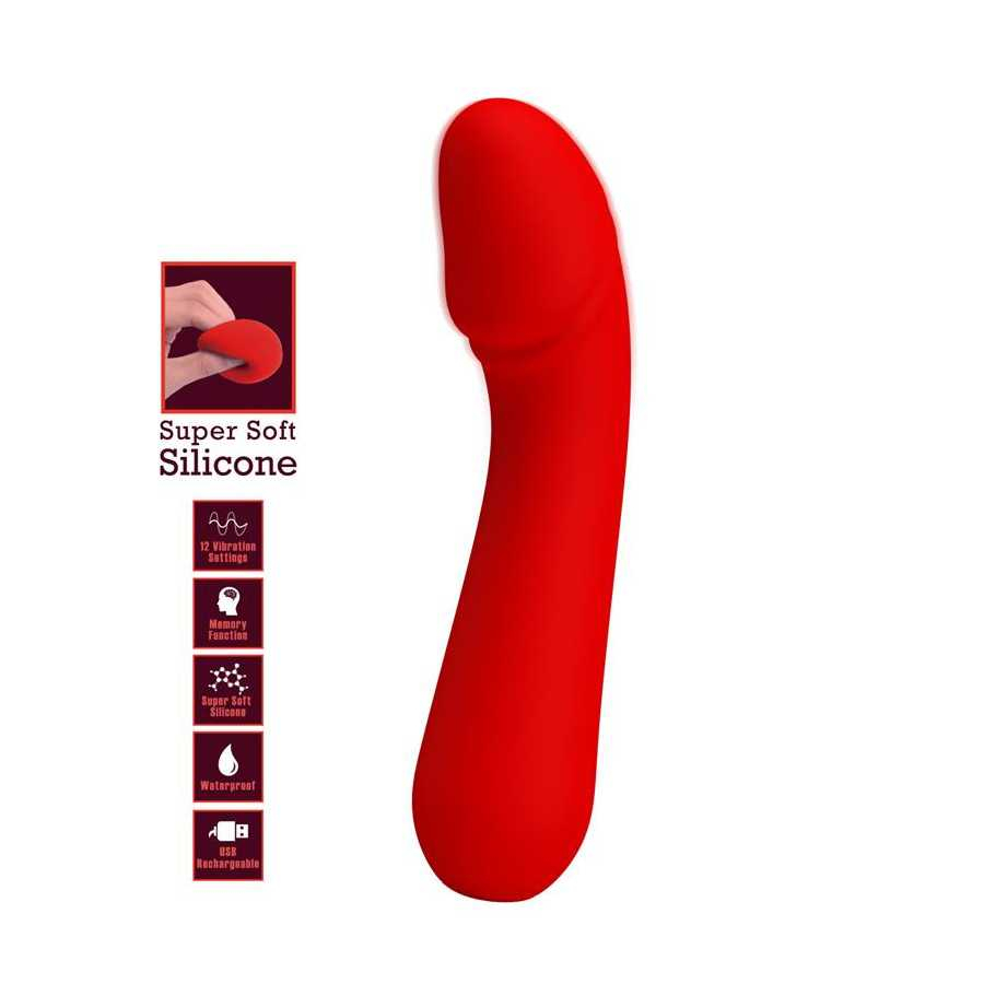 Cetus Vibrador Rojo