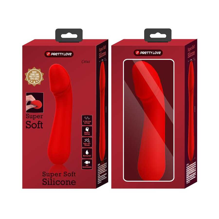 Cetus Vibrador Rojo