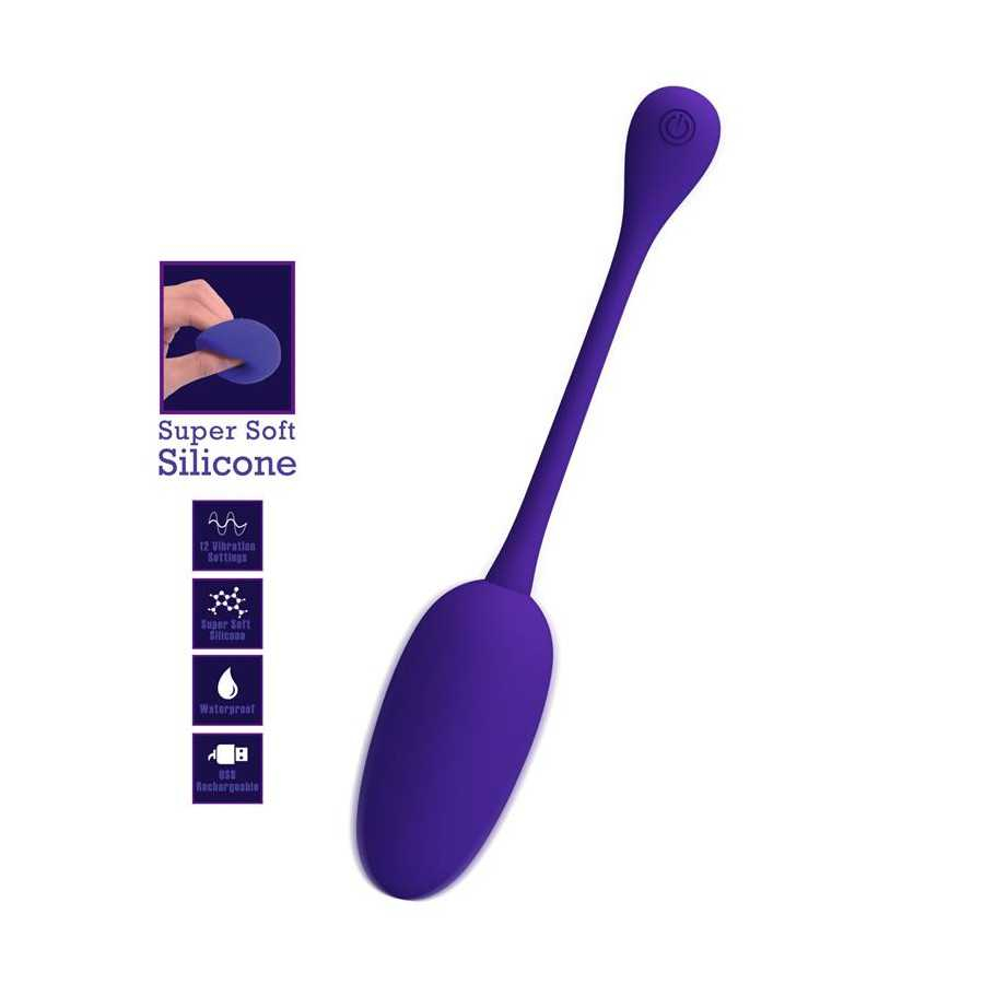 Knucker Huevo Vibrador Purpura