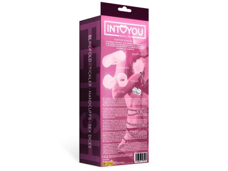 Kit de Bondage para Principiantes Starters 4 Piezas Rosa