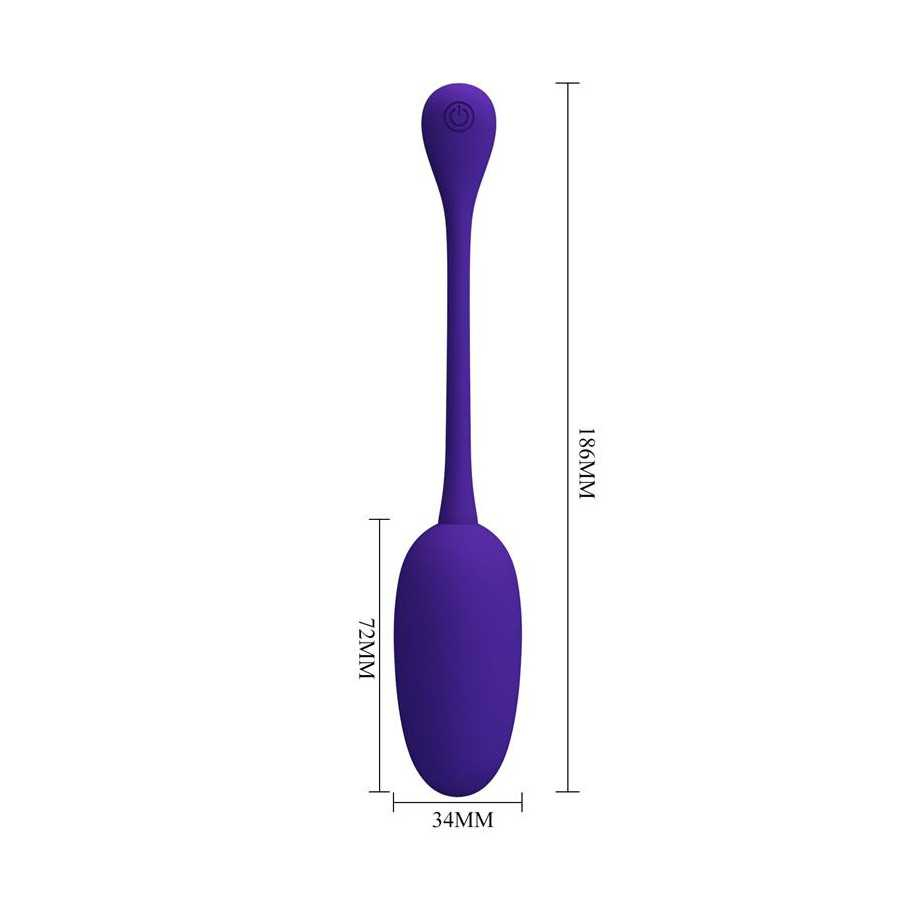 Knucker Huevo Vibrador Purpura