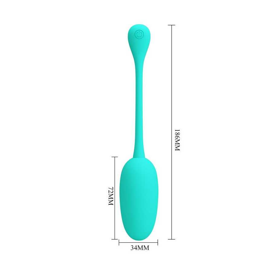 Knucker Huevo Vibrador Verde