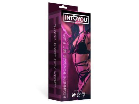 Set de Bondage para Principiantes Beginners 3 Piezas Purpura Set de Bondage para Principiantes Beginners 3 Piezas Purpura
