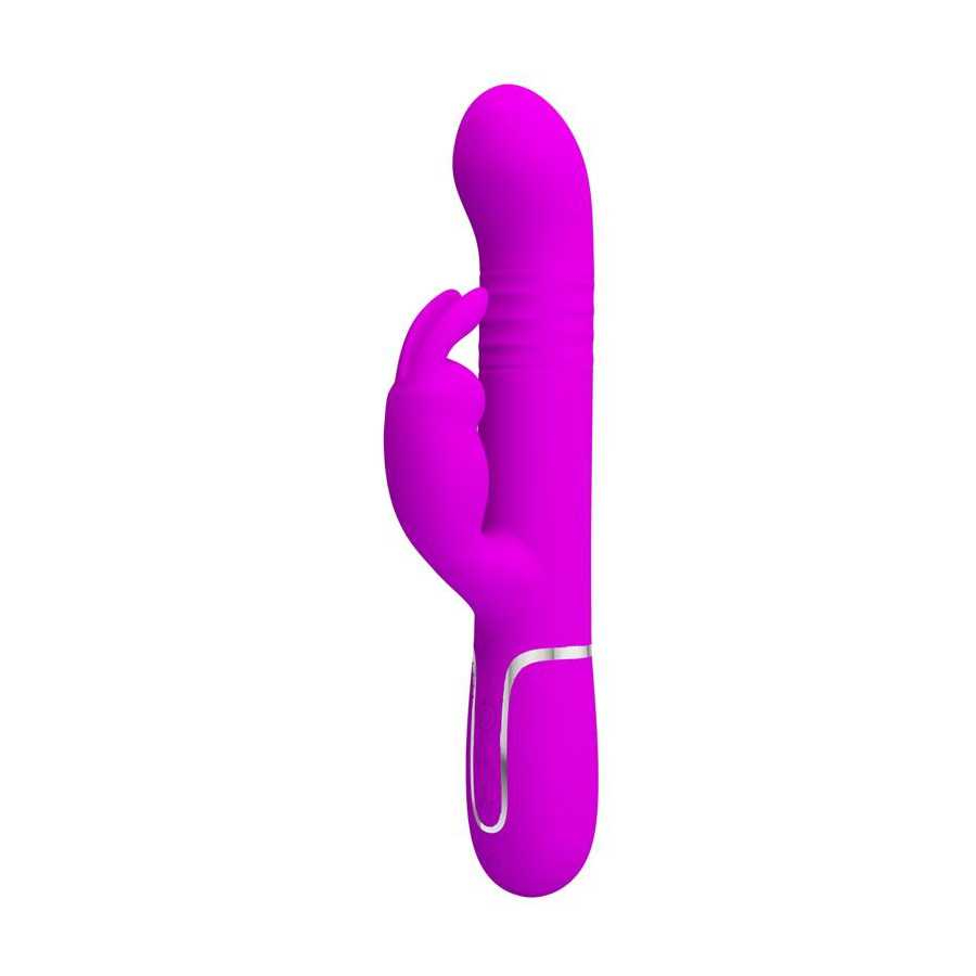 Coale Vibrador con Bolas Rotatorias y Up and Down USB