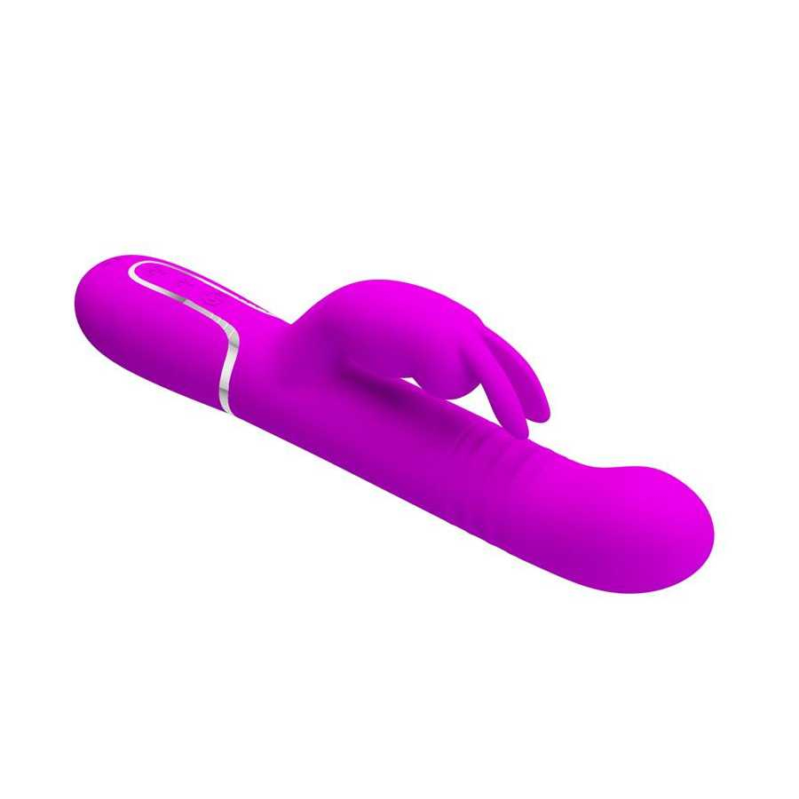 Coale Vibrador con Bolas Rotatorias y Up and Down USB